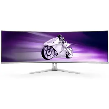 Monitor Philips 49M2C8900L/00, 49'', 5120 x 1440, OLED, 60Hz, i bardhë