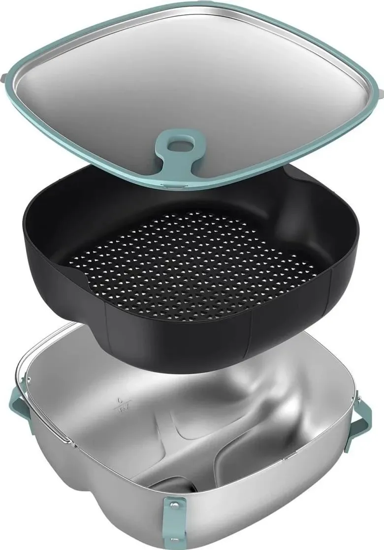 Fryer pa yndyrë Philips HD9876/25, 8.3L, smart, i bardhë - 1