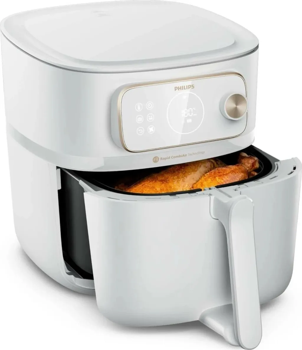 Fryer pa yndyrë Philips HD9876/25, 8.3L, smart, i bardhë - 3