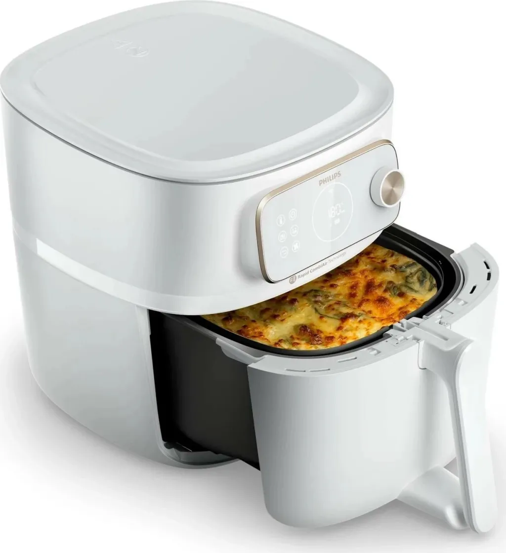 Fryer pa yndyrë Philips HD9876/25, 8.3L, smart, i bardhë - 4