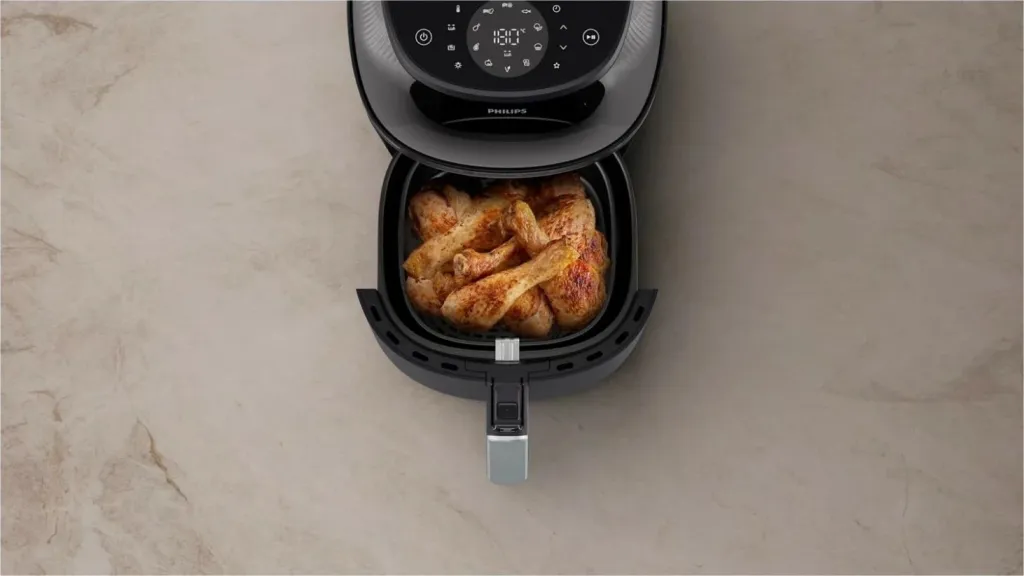 Fryer Philips Ovi Mini 3000 NA322/00, 4.2L, 1400W, e zezë/ari - 1