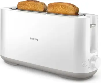 Tostues Philips Daily Collection HD2590/00, 1 fetë, 1030 W, Bardhë