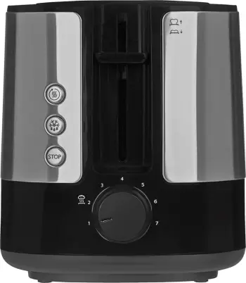 Tostier Philips Viva Collection HD2637/90, 2 feta, Inox/zi