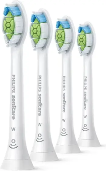 Koka zëvendësuese për furçë dhëmbësh Philips Optimal White HX6064/87, 4 copë, Bardhë