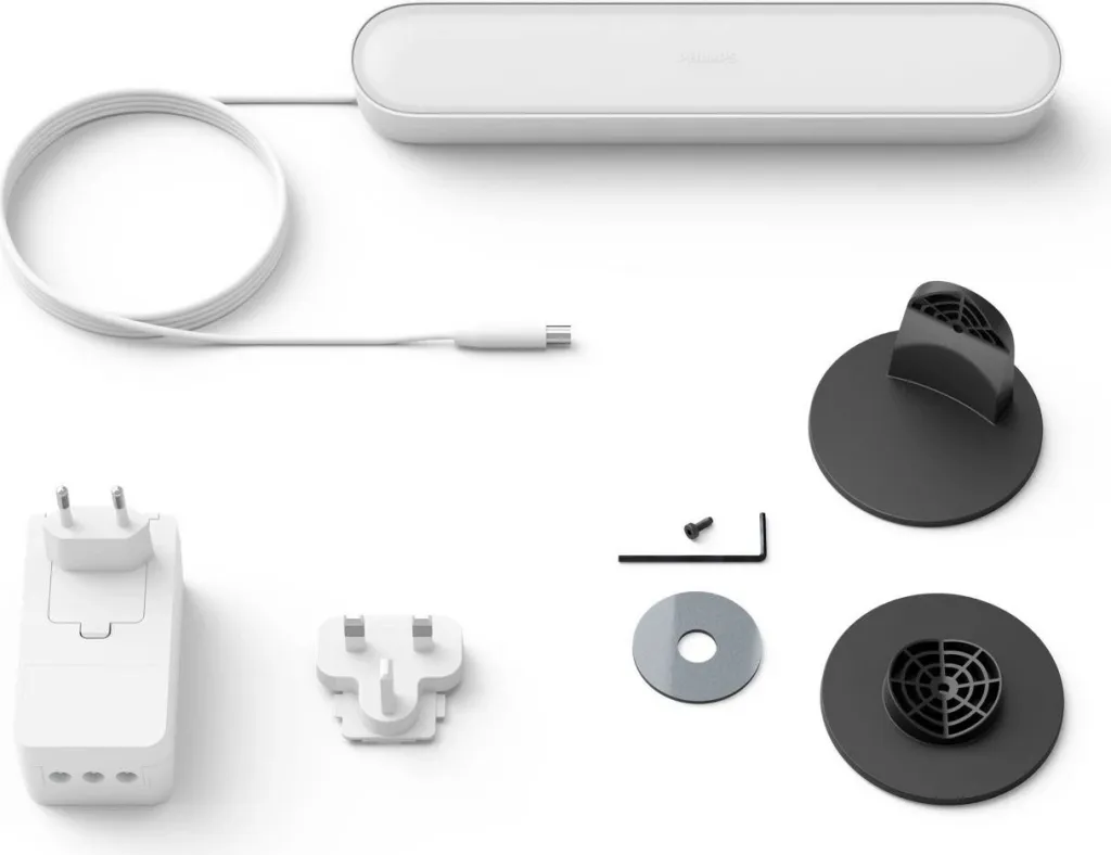 Llambë tavoline Philips Hue 1xPlay RGBW, e bardhë - 4