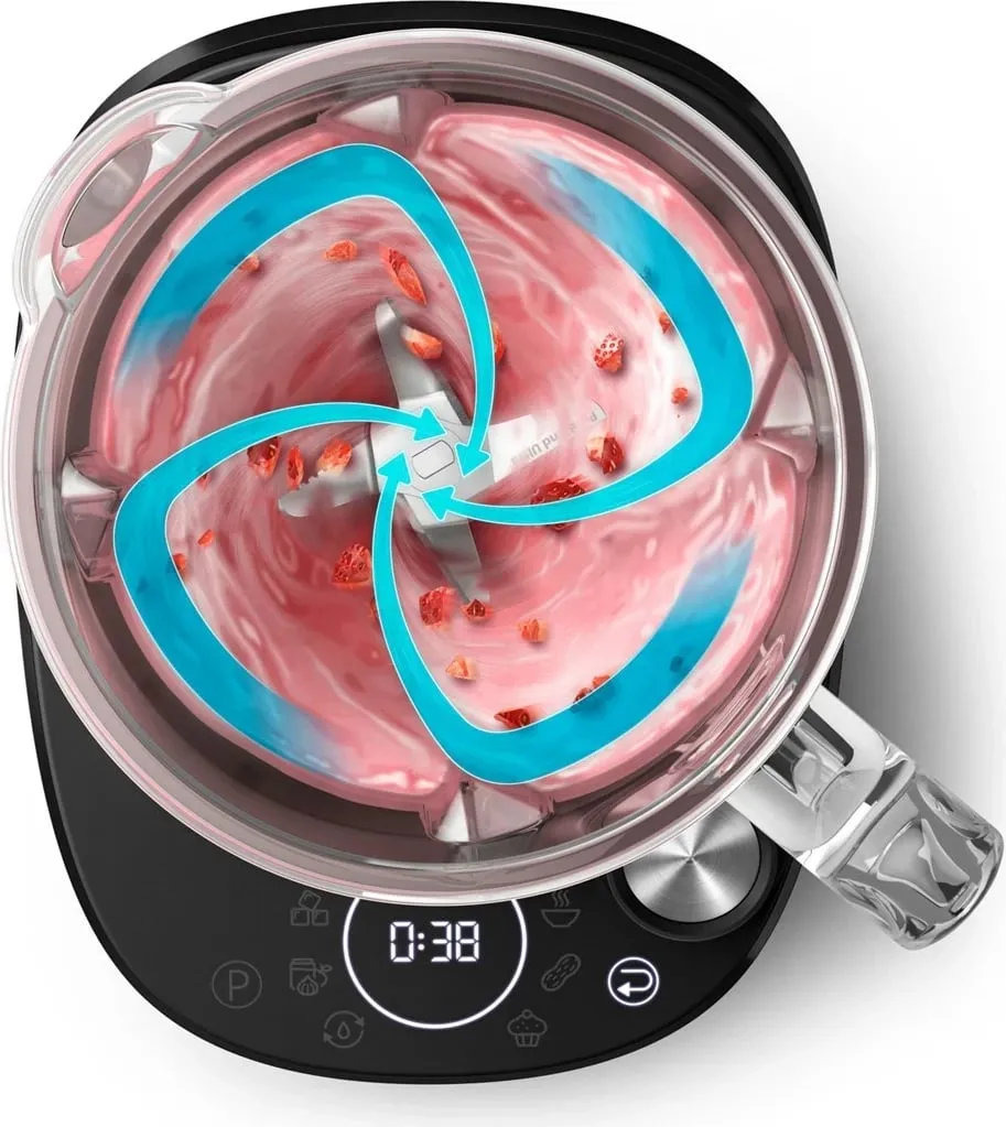 Blender Philips 7000 HR3760/10, 2 L, 1500 W, Inox - 9