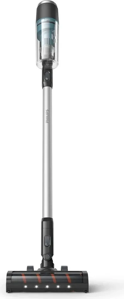Fshesë elektrike Philips 3000 XC3031, pa kabllo, pa qese, e zezë, blu - 2