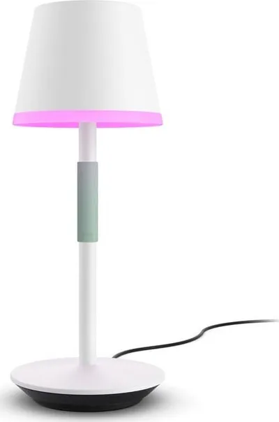Lampë tavoline Philips Hue Go, portative, RGBW, e bardhë - 1