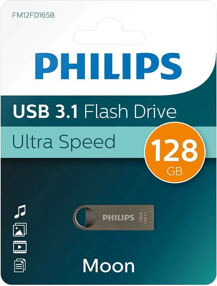 USB stick Philips 128GB USB 3.1 Moon Space Grey - 2