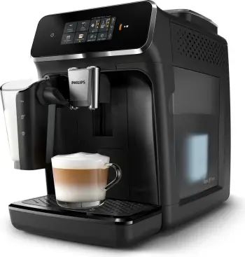 Aparat kafeje Philips LatteGo EP2331/10, presion, sistem LatteGo, gri
