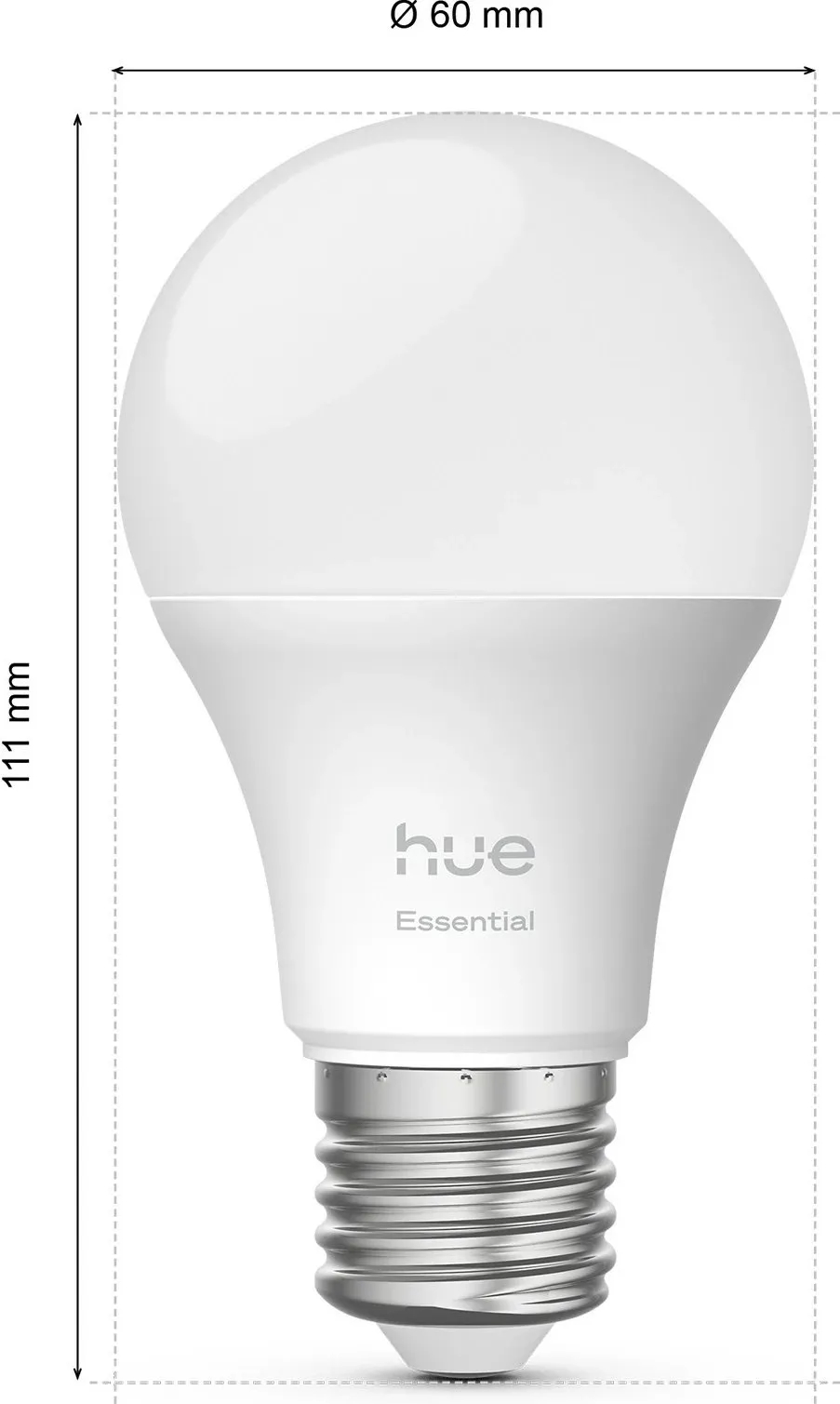 Set llamba inteligjente Philips Hue Essential WCA 806 A60 E27, 806 lm, multingjyrëshe, të bardha - 2