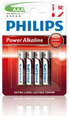 Bateri Philips AA / R6 2600mAh, 4 copë