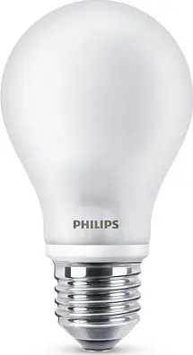 Poç LED Philips, 60W, A60, E27, CW, FR, ND, 1CT/10, i bardhë