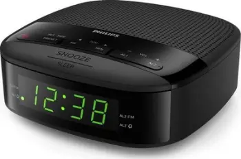 Radio-Orë Philips TAR3205/12, e zezë
