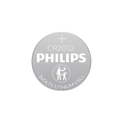 Bateri Philips CR2032P2/01B, mini lithium / 2 - 3