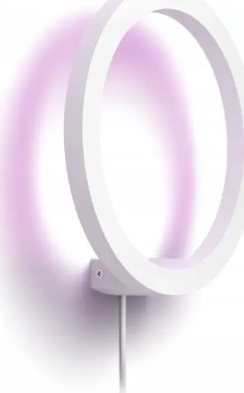 Dritë muri Philips Hue Sana, Smart, Bluetooth, LED, Metal, Bardhë
