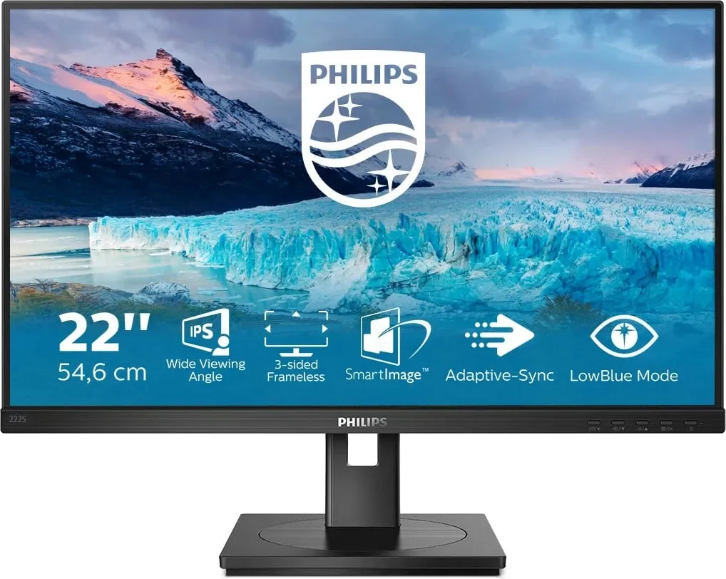 Monitor Philips S-Line, 21.5", i zi - 1