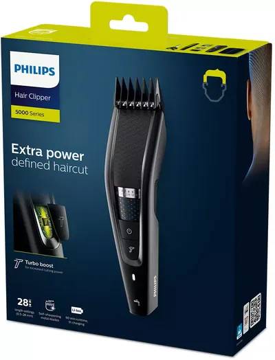 Maqinë për prerje flokësh Philips HC5632/15, e zezë - 10