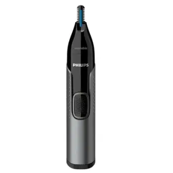 Makinë rroje Philips NT3650/16 trimer për hundë/veshë me krehra, e larshme, Black
