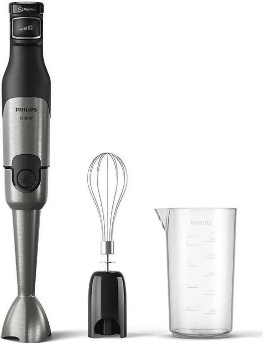 Blender dore Philips HR2682/00, 1200W, ngjyrë zi-argjendtë - 1