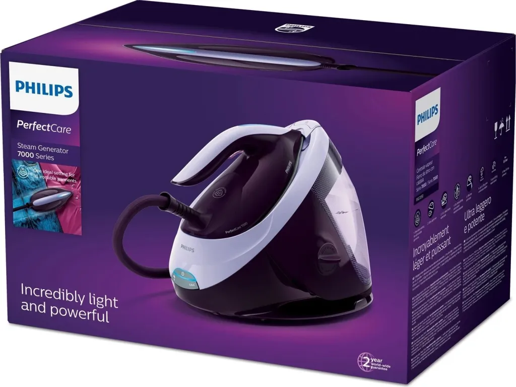 Hekur me avull Philips PSG7050/30, ngjyrë vjollcë - 3