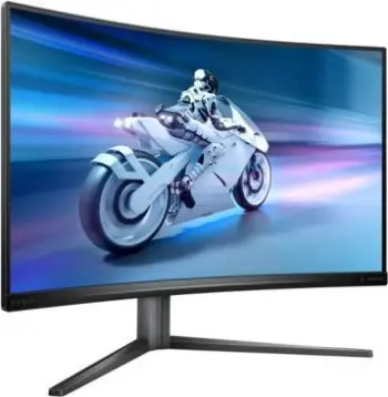 monitor gaming Philips Evnia 32M2C5500W/00, 32\", VA QHD, 240Hz, i lakuar 1500R