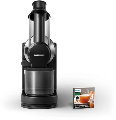 Shtrydhëse frutash Philips HR1889/70, 150 W, 1 l, e zezë - 1