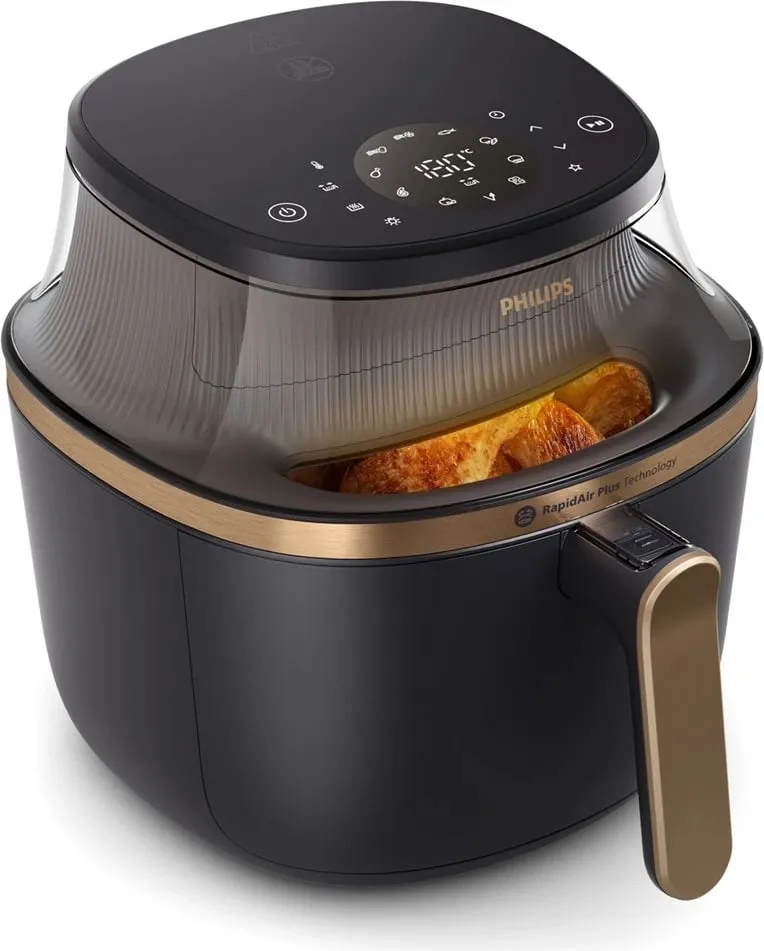 Fritezë ajri Philips NA 342/00, 1.4 kg, Ari - 1