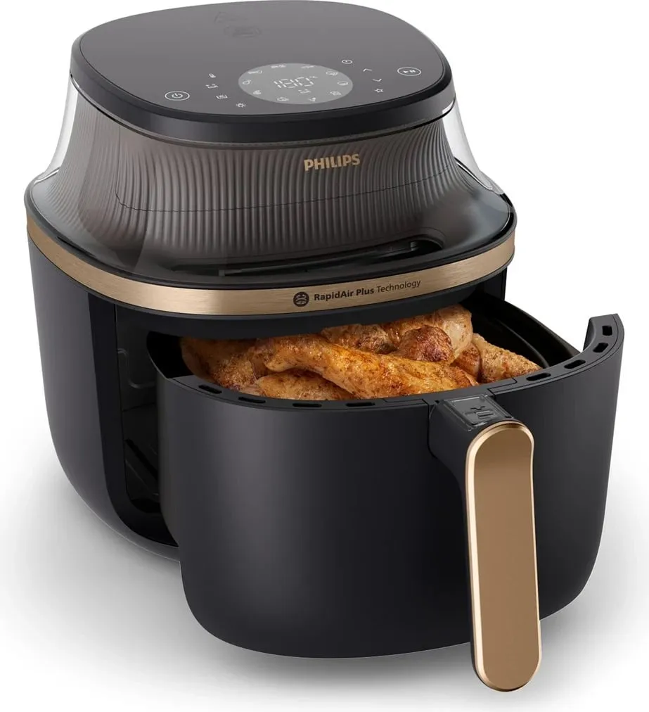 Fritezë ajri Philips NA 342/00, 1.4 kg, Ari - 2