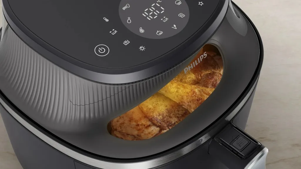 Fritezë ajri Philips NA 342/00, 1.4 kg, Ari - 4