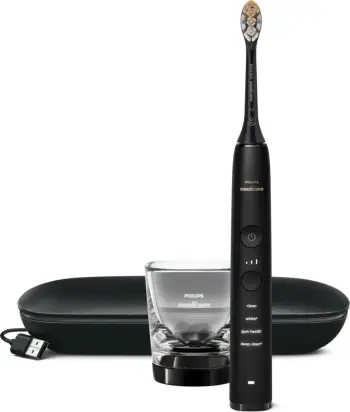 Furçë dhëmbësh sonike Philips Sonicare 9000 DiamondClean HX9911/17, e zezë