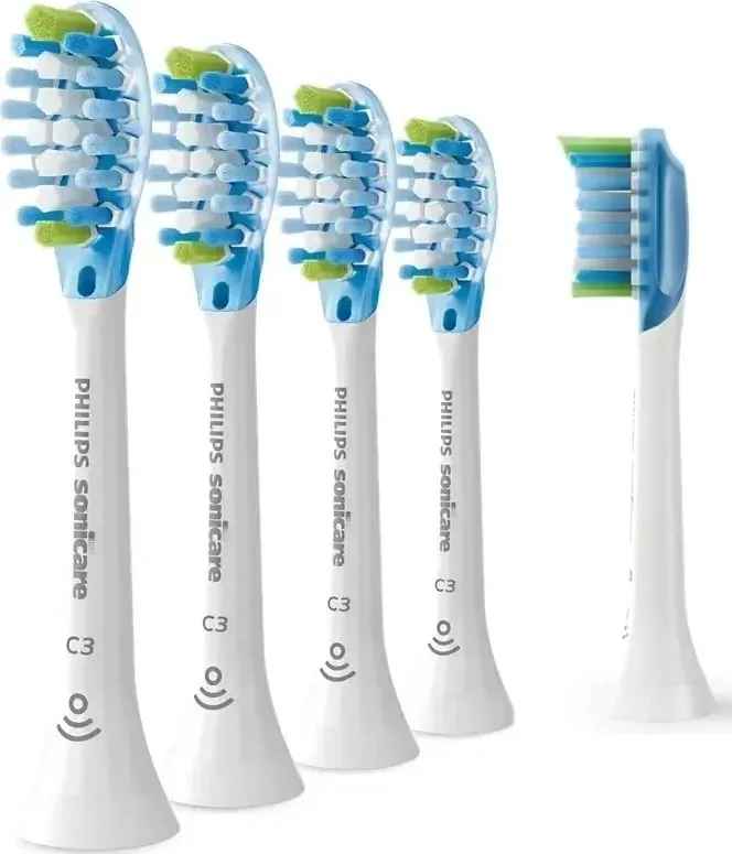 Koka e furçës Philips Sonicare C3 Premium Plaque Control HX9045/17, 5 copë, e bardhë - 1