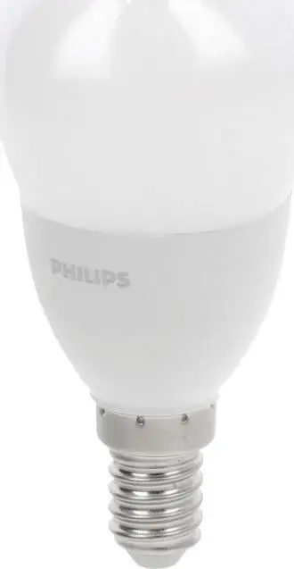 Llambë LED Philips CorePro Lustre 7W, E14, 4000K, argjendtë