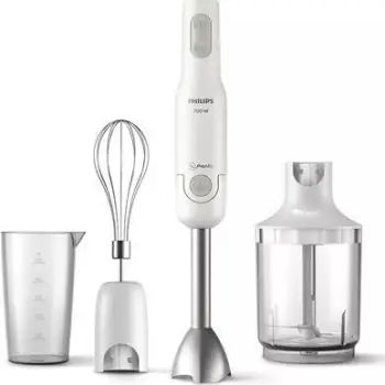 Blender dore Philips Daily Collection HR2545/00, 700W, metalik, i bardhë