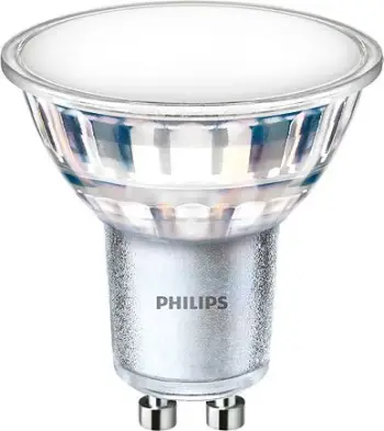 Llambë Philips LED, 5W, 3000K, 520lm, e bardhë