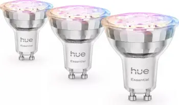 Set llambash smart Philips Hue Essential WCA 345, GU10, me ngjyra, E27