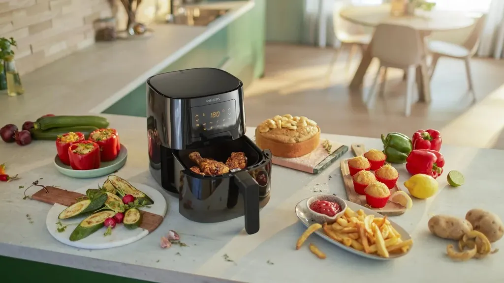 Fritezë ajri Philips HD9252/90, 4 litra, e zezë - 4
