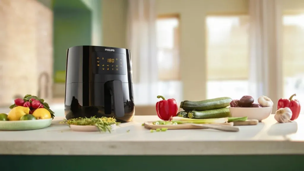 Fritezë ajri Philips HD9252/90, 4 litra, e zezë - 5