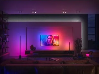 Lampë tavoline Philips Hue Gradient Signe, inteligjente, e zezë - 5
