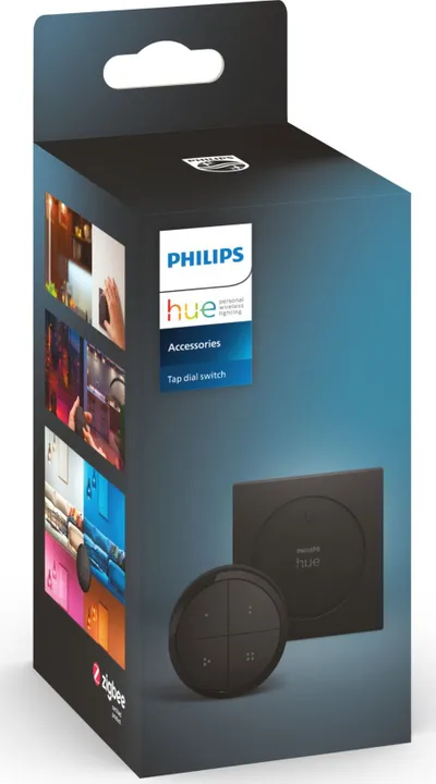 Ndërprerës inteligjent Philips Hue Tap Dial, me rrotullim, i zi - 5