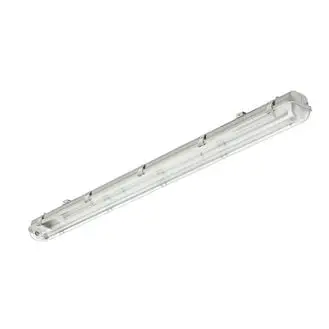Trup ndriçimi hermetik Philips WT050C 911401807681, për 2 tuba LED 1500 mm, 220 240V, i bardhë