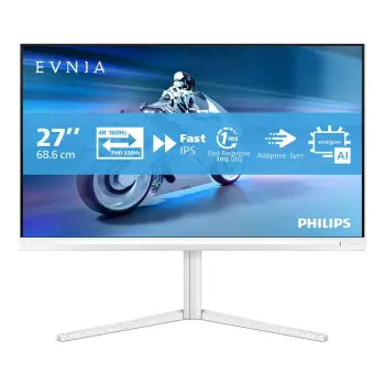 Monitor Philips 27M2N5901A/00, 27 inç, 4K 160Hz, FHD 320Hz, IPS, i bardhë