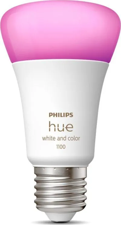 Poç i mençur Philips Hue, LED, E27, A60, 9W, 1100 lm - 1