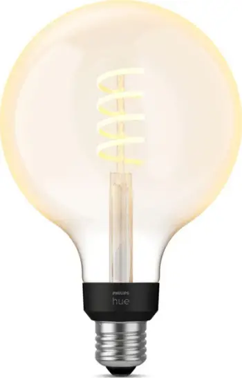 Llambë smart Philips Hue G125 E27, Bluetooth/Zigbee, LED, Dritë e ftohtë, Dritë e ngrohtë