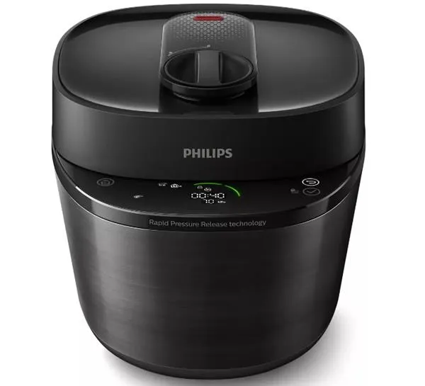 Tenxhere multicooker Philips HD2151/40, 1000W, funksion nisje e vonuar, e bardhë - 1