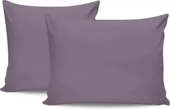 Set këllëfësh jastëku (2 copë), ngjyrë rozë e zbehtë, L'essentiel