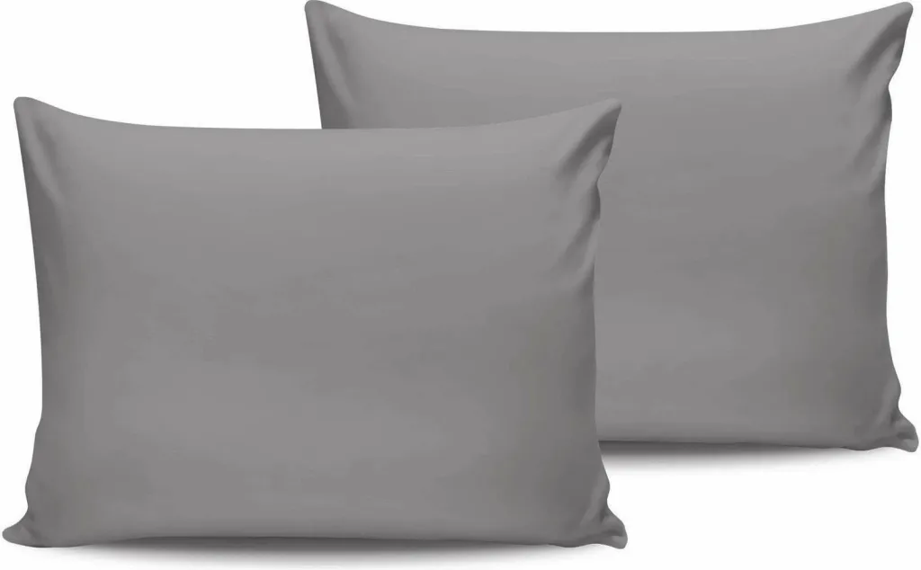 Set këllëfësh jastëku (2 copë), ngjyrë gri e errët, L'essentiel, 80x80cm - 1