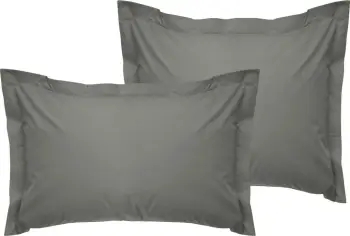 Set jastëkësh Oxford (2 copë), ngjyrë e gjelbër e errët, L'essentiel, 60x60+5cm