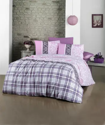 Set mbulesë jorgani Single XL, L'essentiel, Tina, lejla, rozë, bardhë