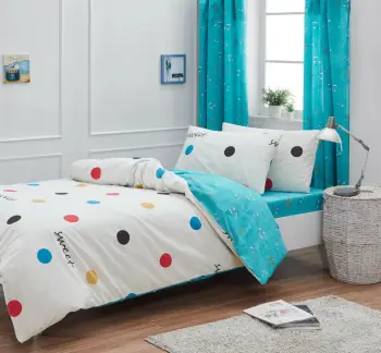 Set mbulesë për jorgan XXL, ngjyrë krem, L'essentiel, Snoker